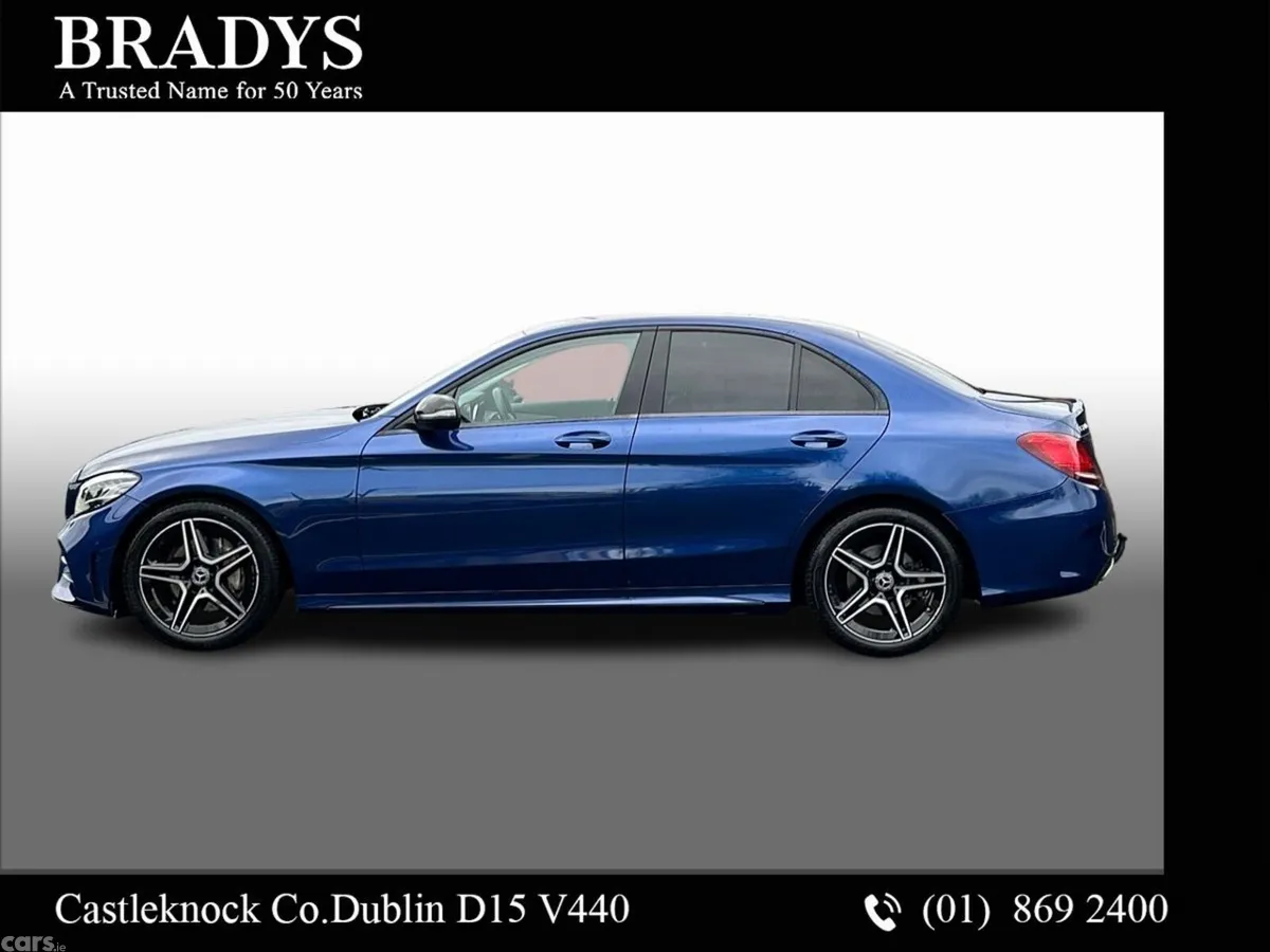 Mercedes-Benz C-Class Saloon, Petrol, 2020, Blue