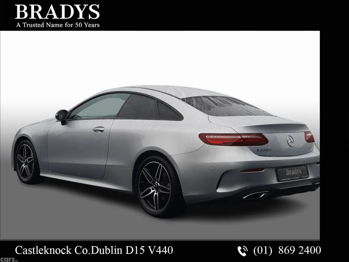Mercedes-Benz E-Class Coupe, Diesel, 2019, Silver