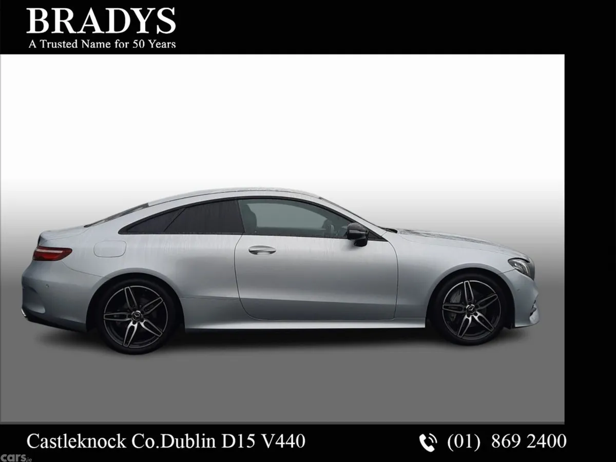 Mercedes-Benz E-Class Coupe, Diesel, 2019, Silver