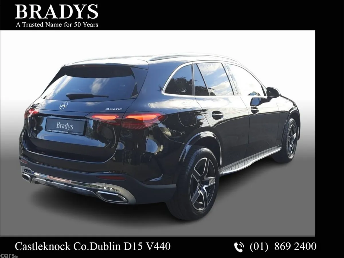 Mercedes-Benz GLC SUV, Petrol Plug-in Hybrid, 2024, Black