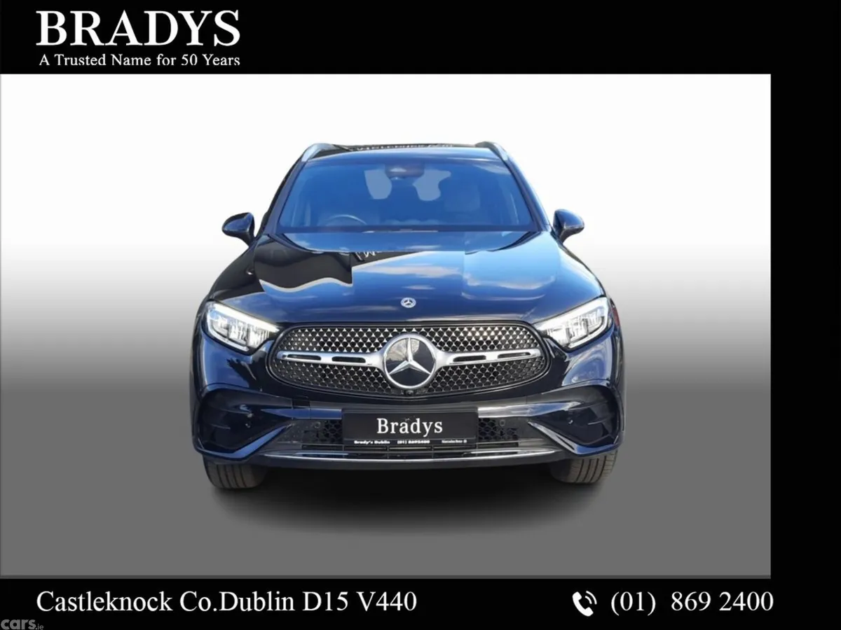 Mercedes-Benz GLC SUV, Petrol Plug-in Hybrid, 2024, Black