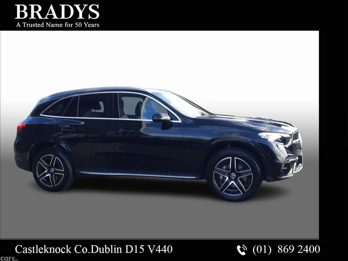 Mercedes-Benz GLC SUV, Petrol Plug-in Hybrid, 2024, Black