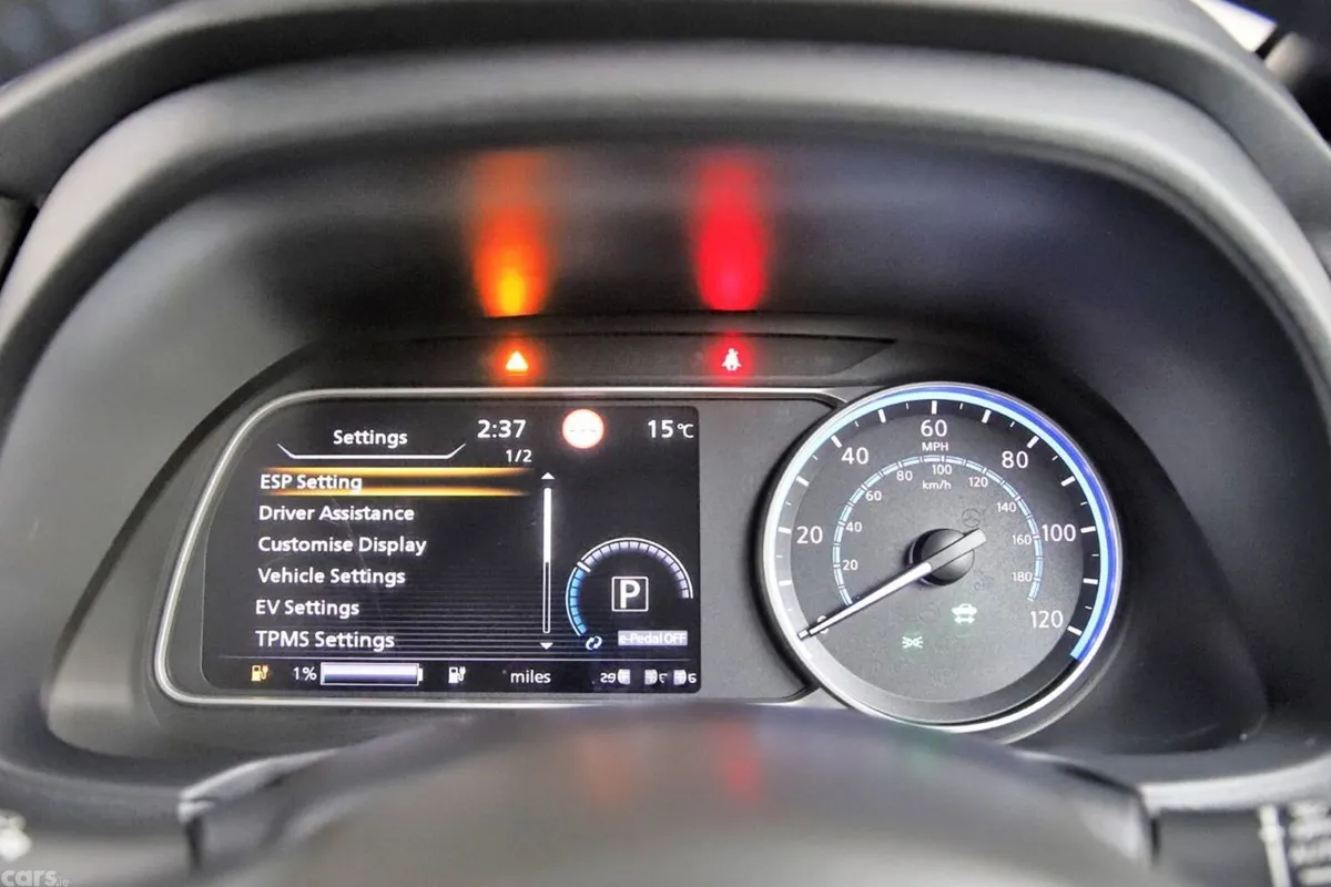 Nissan Leaf Hatchback, Electric, 2023, Black