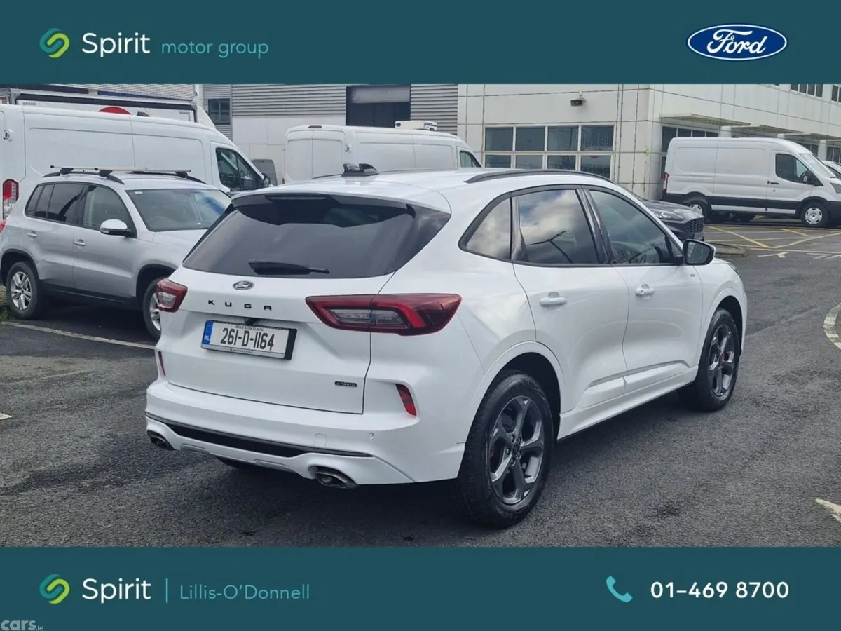 Ford Kuga SUV, Petrol Plug-in Hybrid, 2026, White