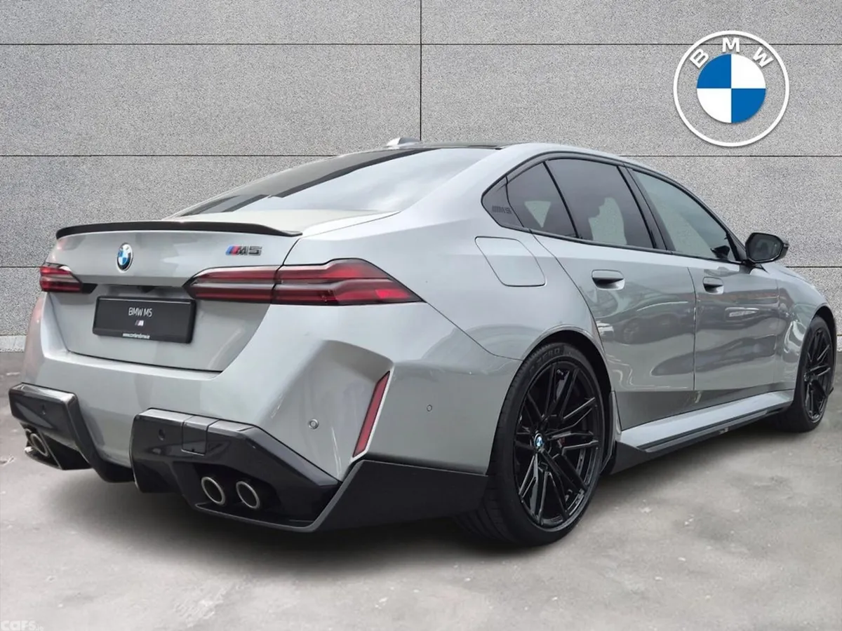 BMW M5 Saloon, Petrol Hybrid, 2026, Silver