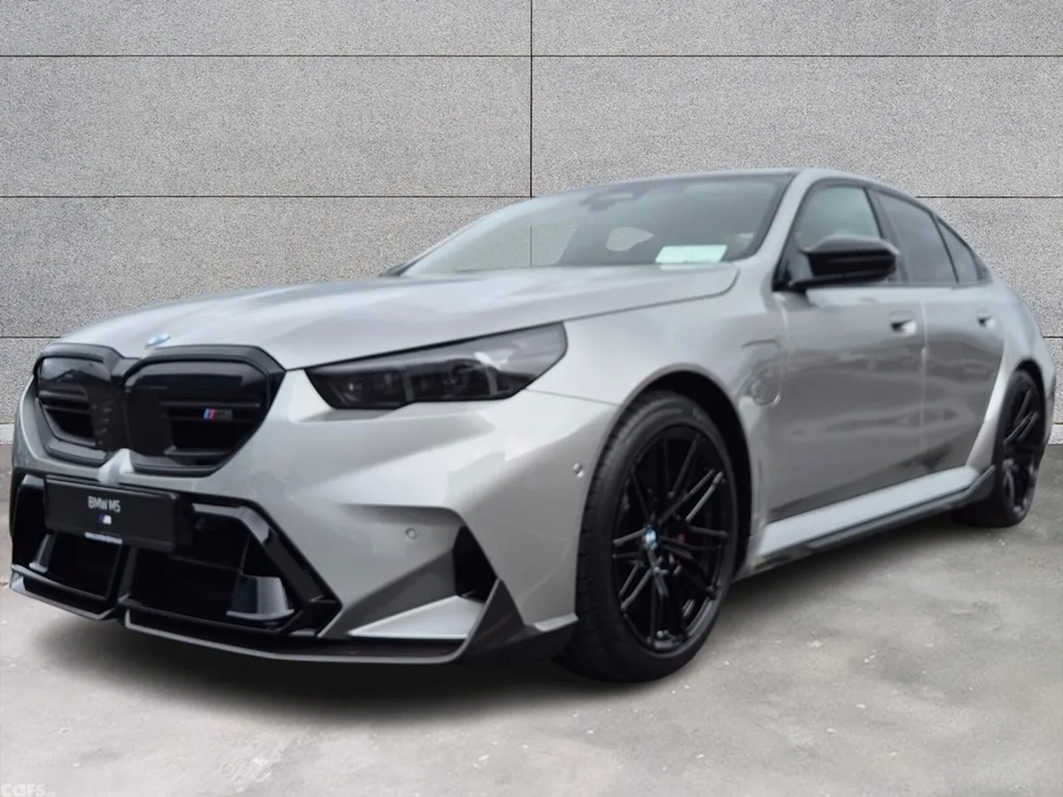BMW M5 Saloon, Petrol Hybrid, 2026, Silver