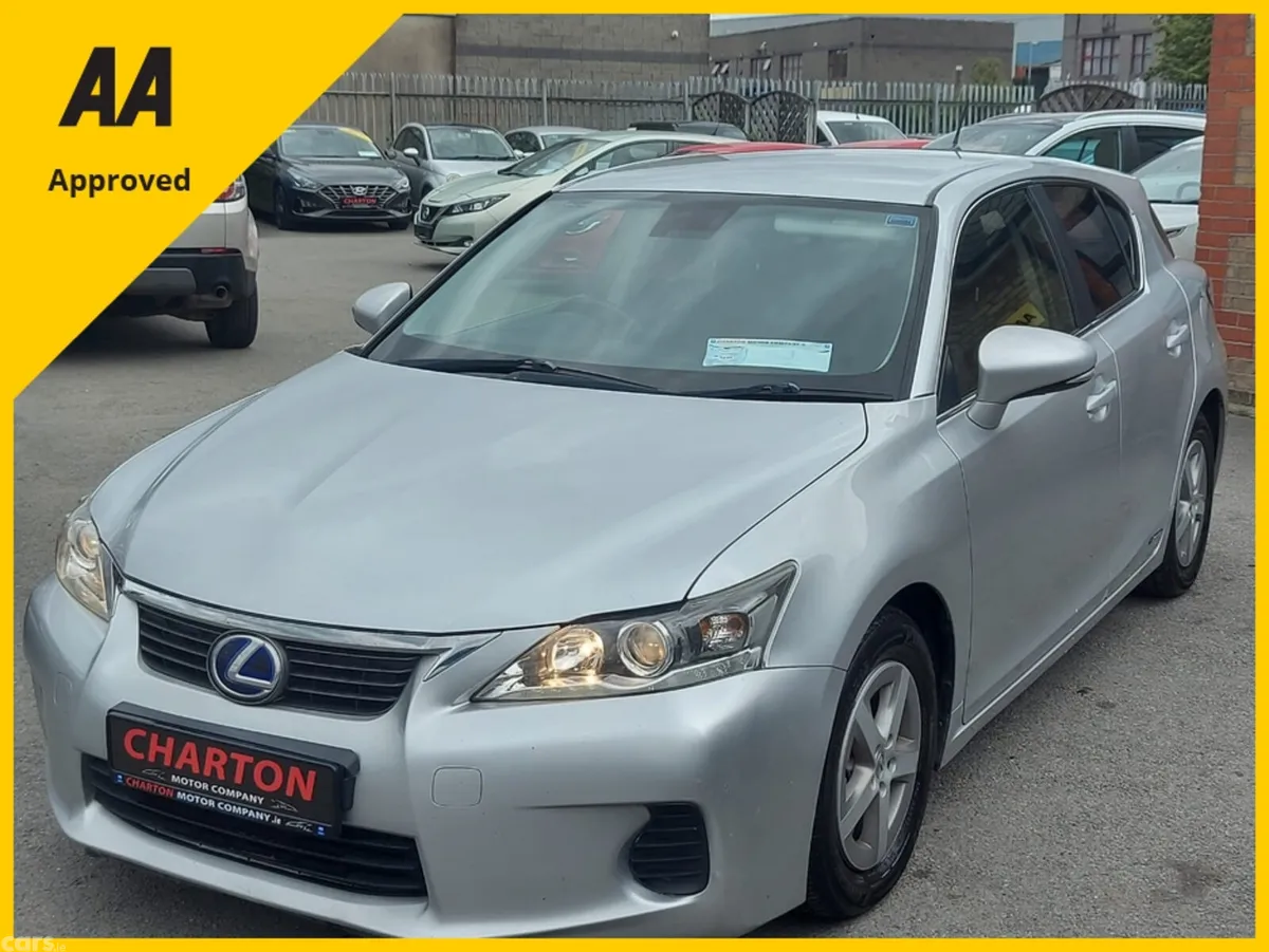 Lexus CT Hatchback, Petrol Hybrid, 2013, Silver