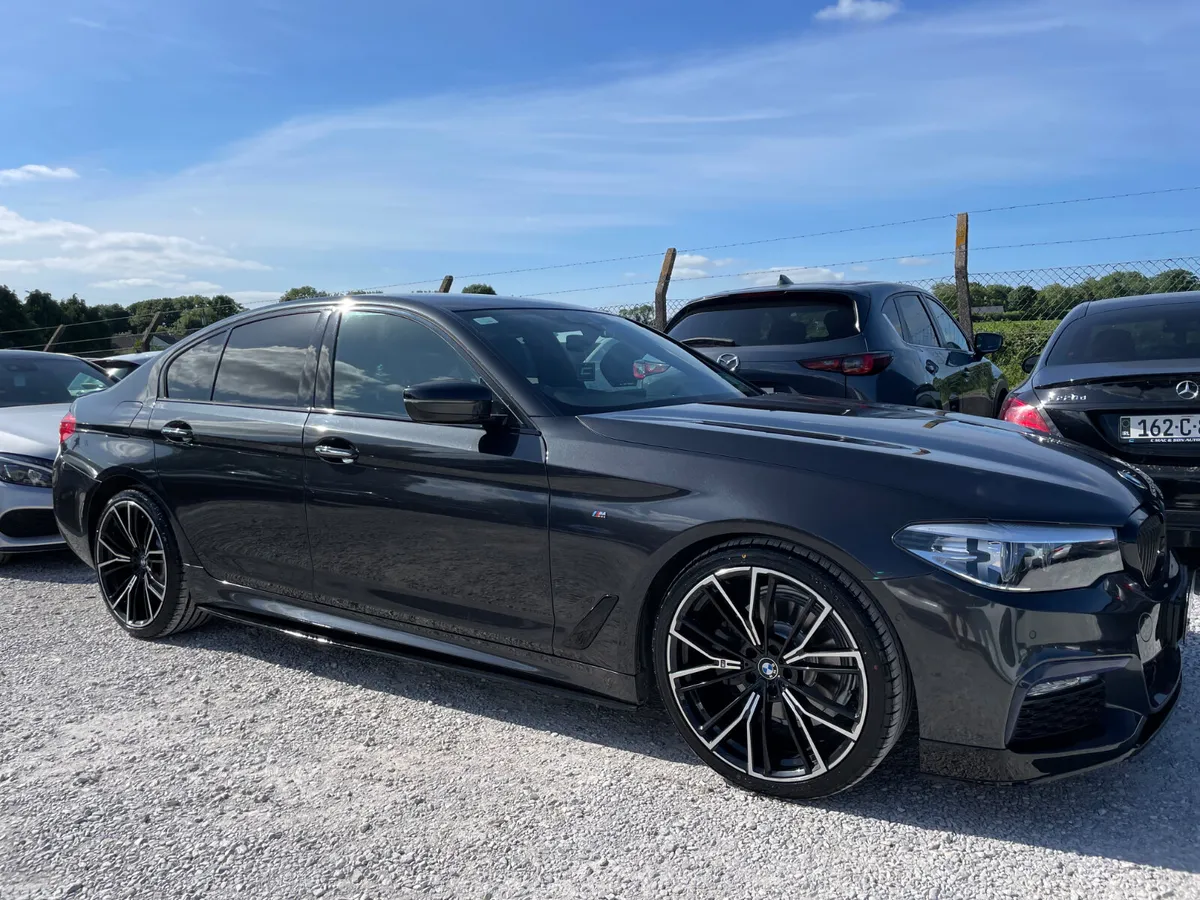 BMW 5-Series Saloon, Petrol, 2018, Grey
