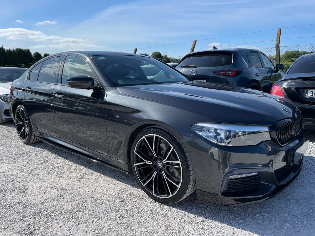 BMW 5-Series Saloon, Petrol, 2018, Grey