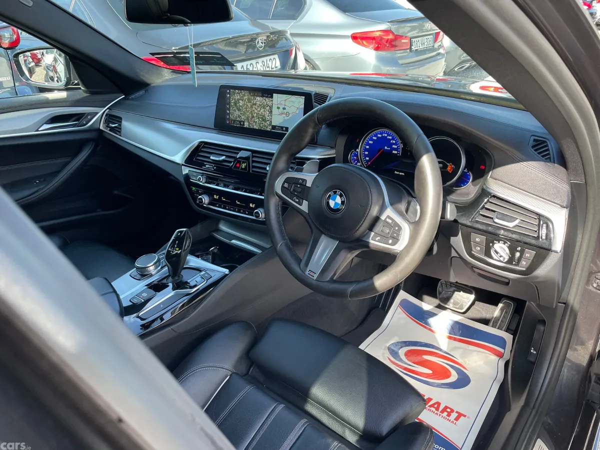 BMW 5-Series Saloon, Petrol, 2018, Grey