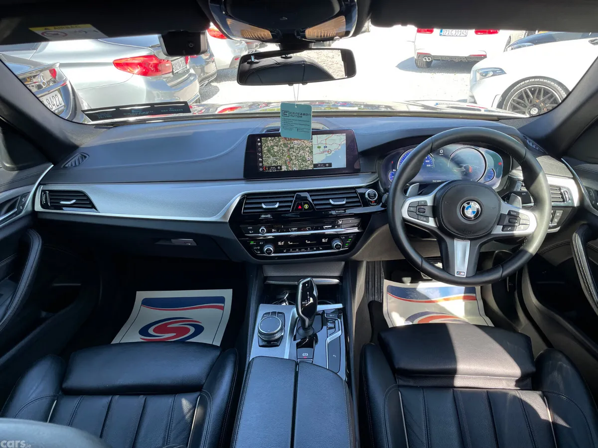 BMW 5-Series Saloon, Petrol, 2018, Grey