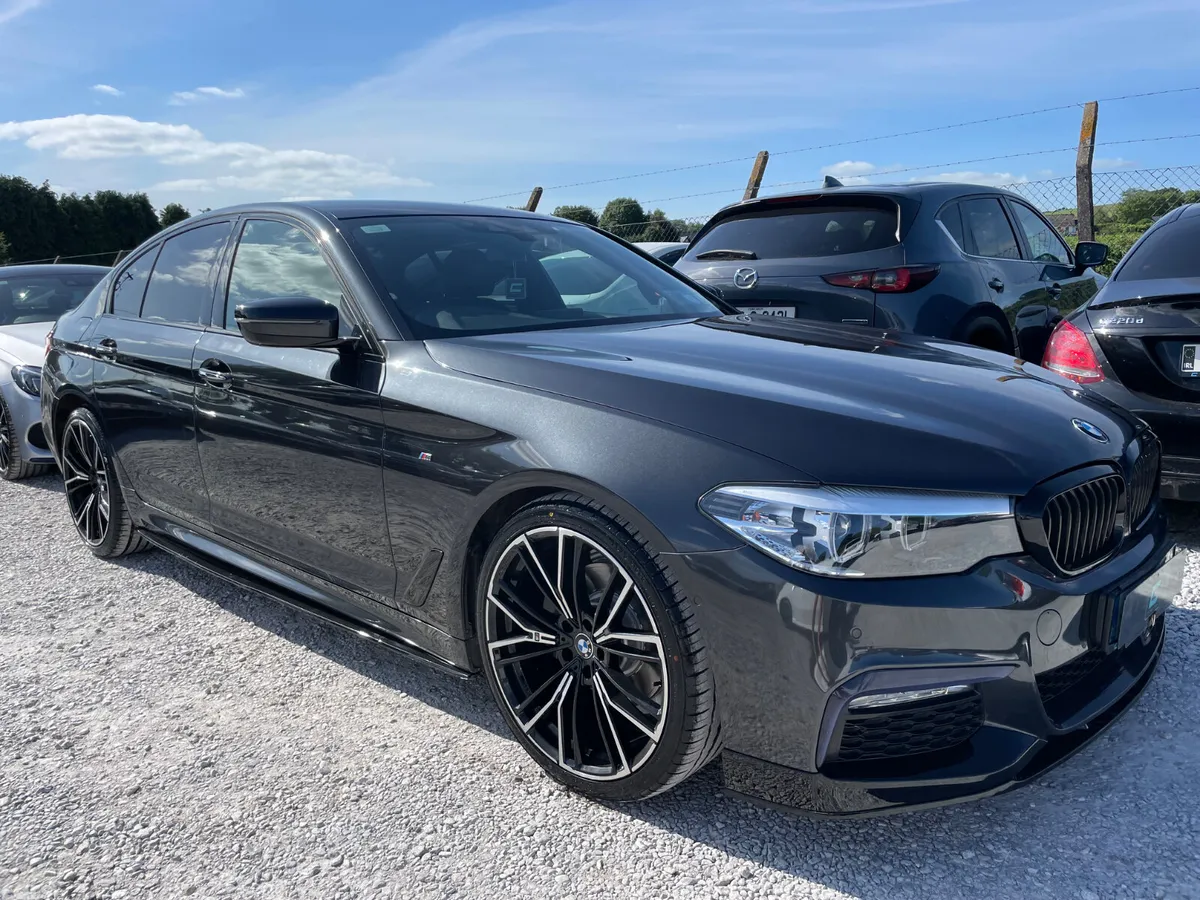 BMW 5-Series Saloon, Petrol, 2018, Grey
