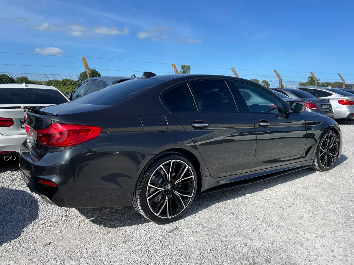 BMW 5-Series Saloon, Petrol, 2018, Grey