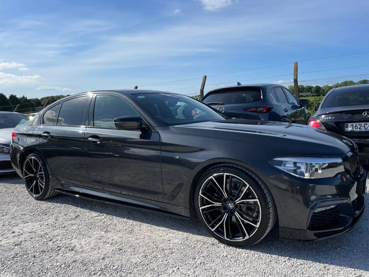 BMW 5-Series Saloon, Petrol, 2018, Grey
