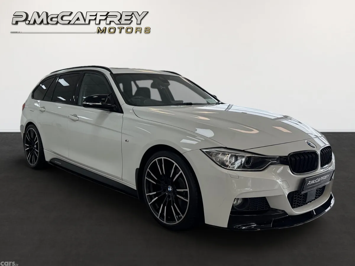 BMW 3-Series Estate, Diesel, 2015, White
