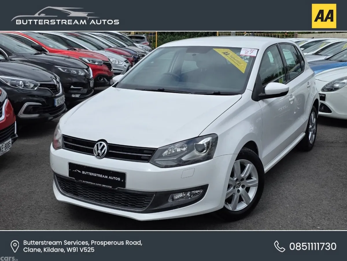 Volkswagen Polo Hatchback, Petrol, 2013, White