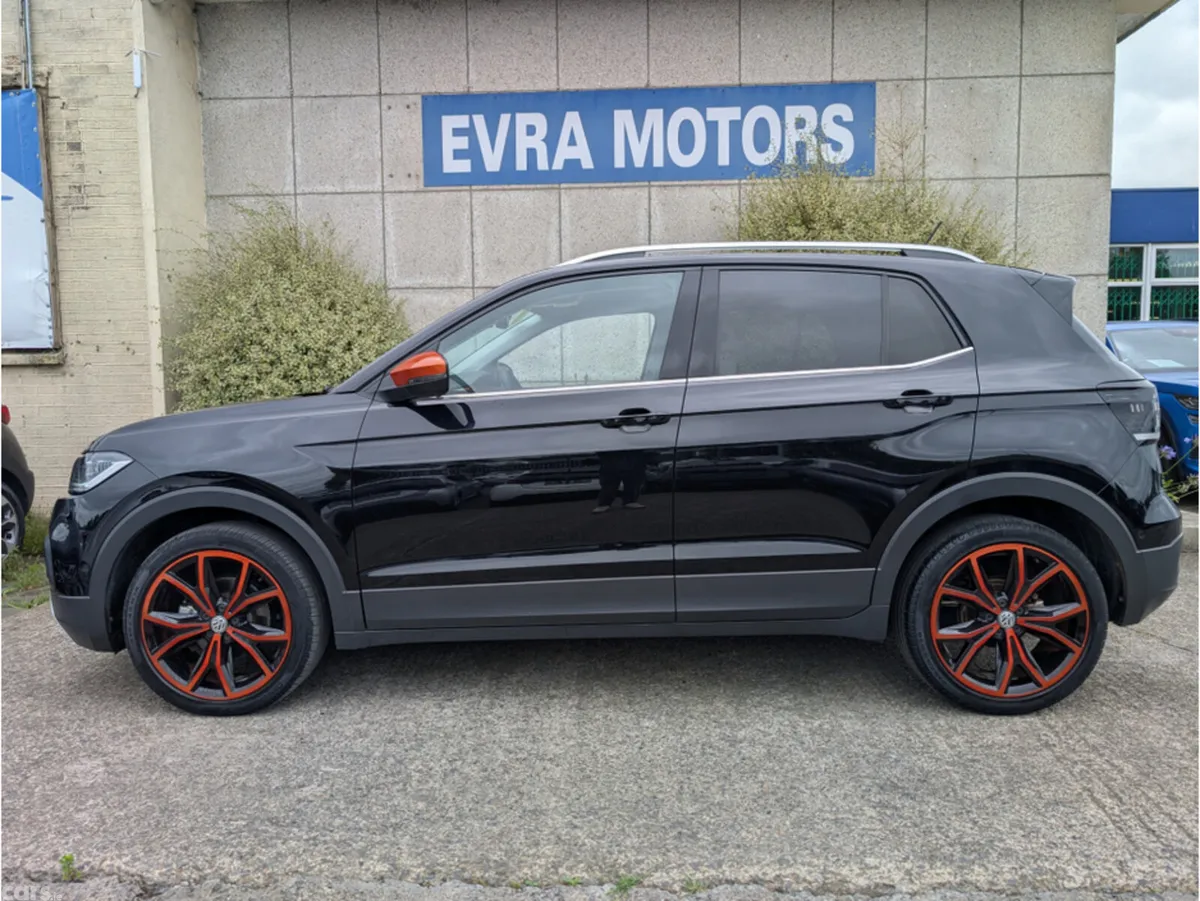 Volkswagen T-Cross Hatchback, Petrol, 2021, Black