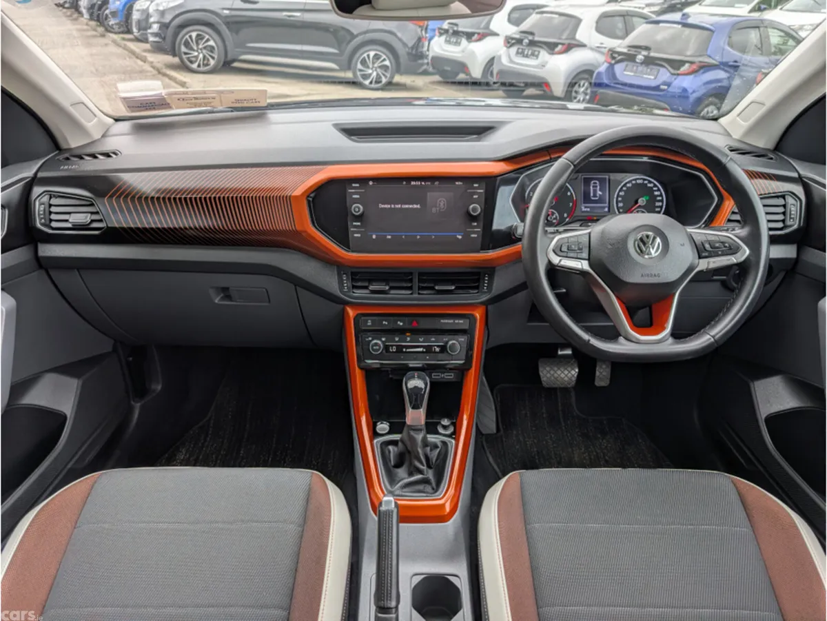 Volkswagen T-Cross Hatchback, Petrol, 2021, Black