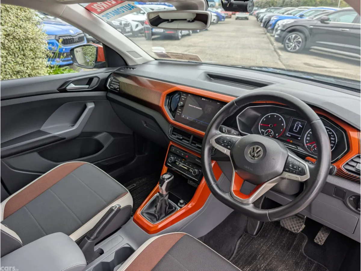 Volkswagen T-Cross Hatchback, Petrol, 2021, Black