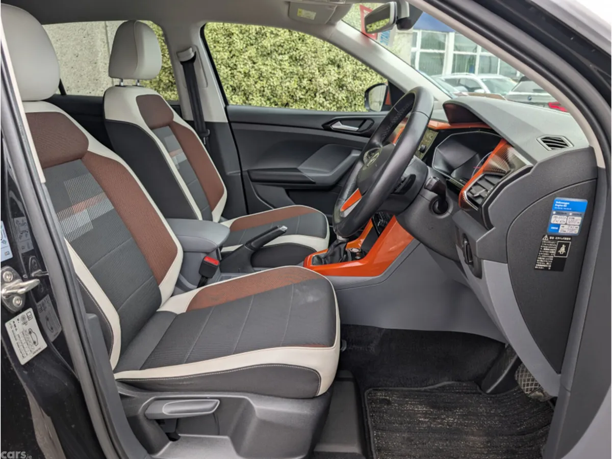 Volkswagen T-Cross Hatchback, Petrol, 2021, Black