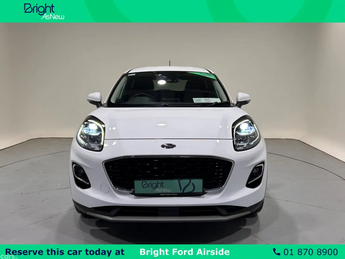Ford Puma MPV, Petrol Hybrid, 2021, White