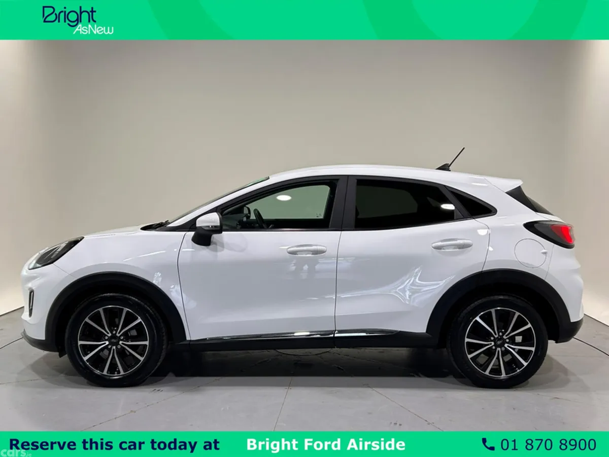 Ford Puma MPV, Petrol Hybrid, 2021, White