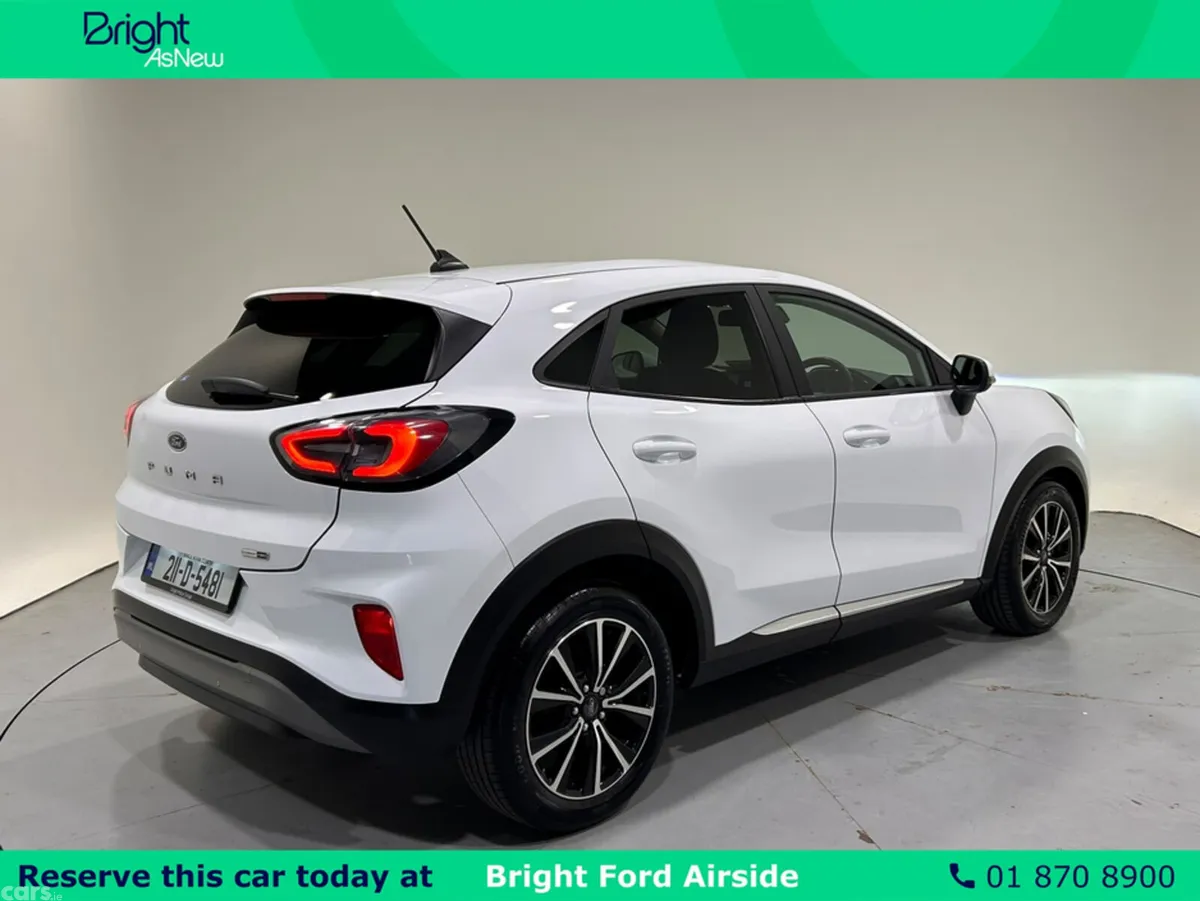 Ford Puma MPV, Petrol Hybrid, 2021, White