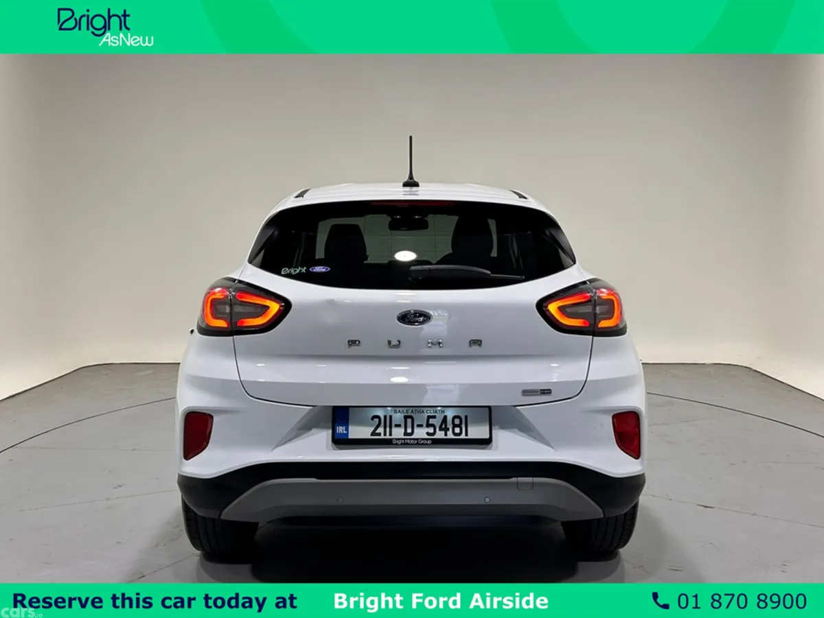 Ford Puma MPV, Petrol Hybrid, 2021, White