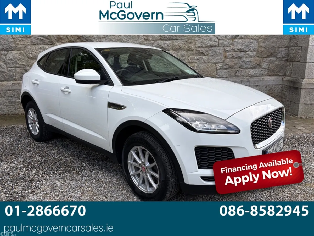Jaguar E-Pace SUV, Diesel, 2018, White