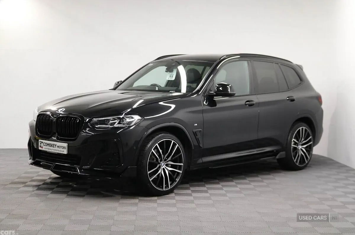 BMW X3 SUV, Diesel Hybrid, 2022, Black