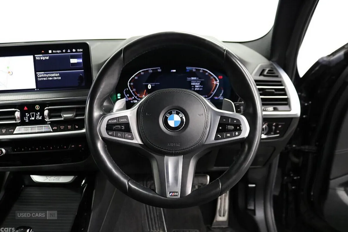 BMW X3 SUV, Diesel Hybrid, 2022, Black