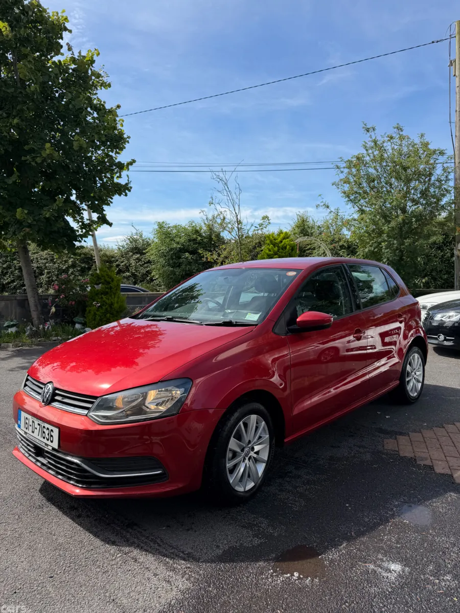 Volkswagen Polo Hatchback, Petrol, 2016, Red