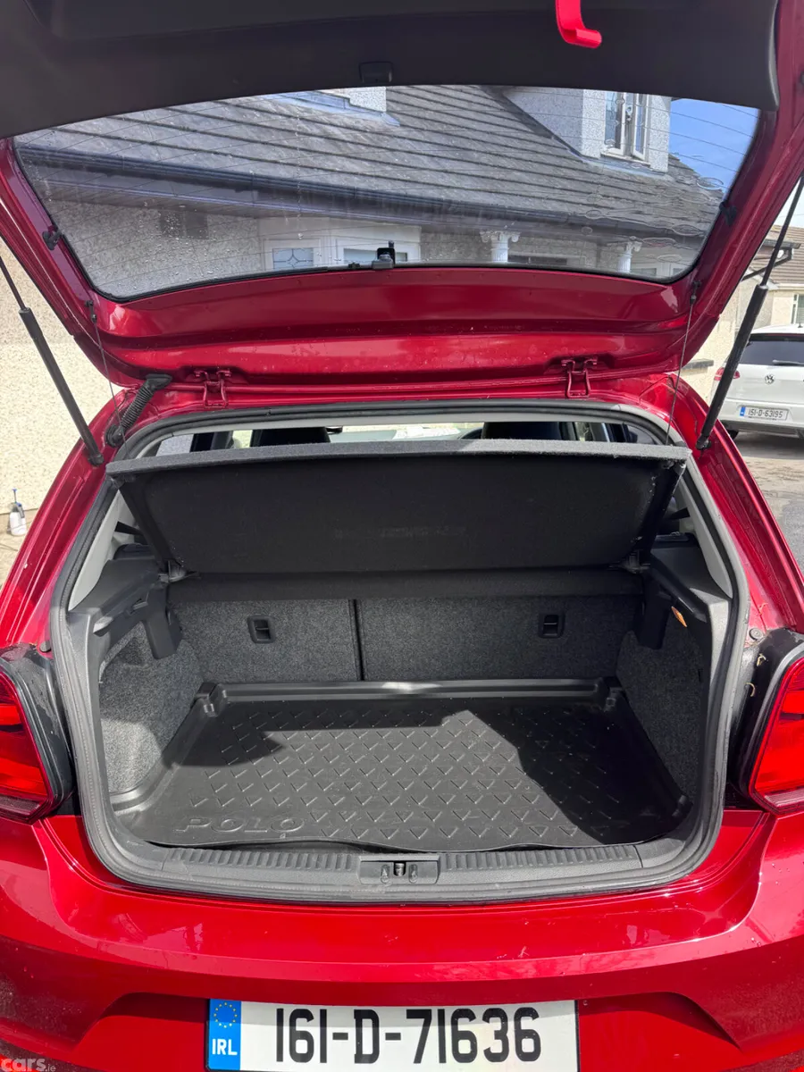 Volkswagen Polo Hatchback, Petrol, 2016, Red