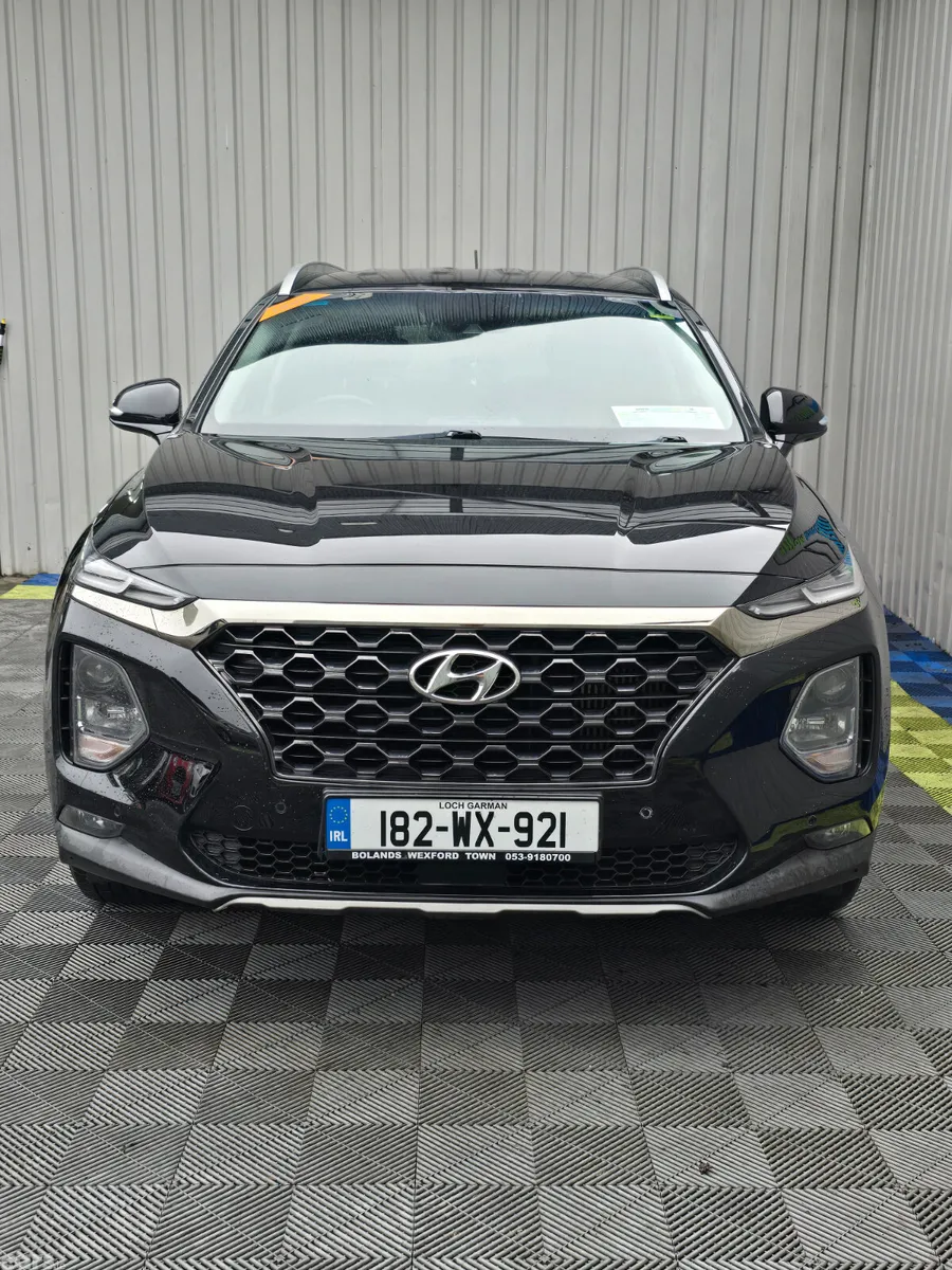 Hyundai Santa Fe SUV, Diesel, 2018, Black
