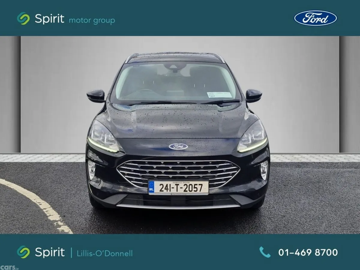 Ford Kuga SUV, Petrol Plug-in Hybrid, 2024, Black