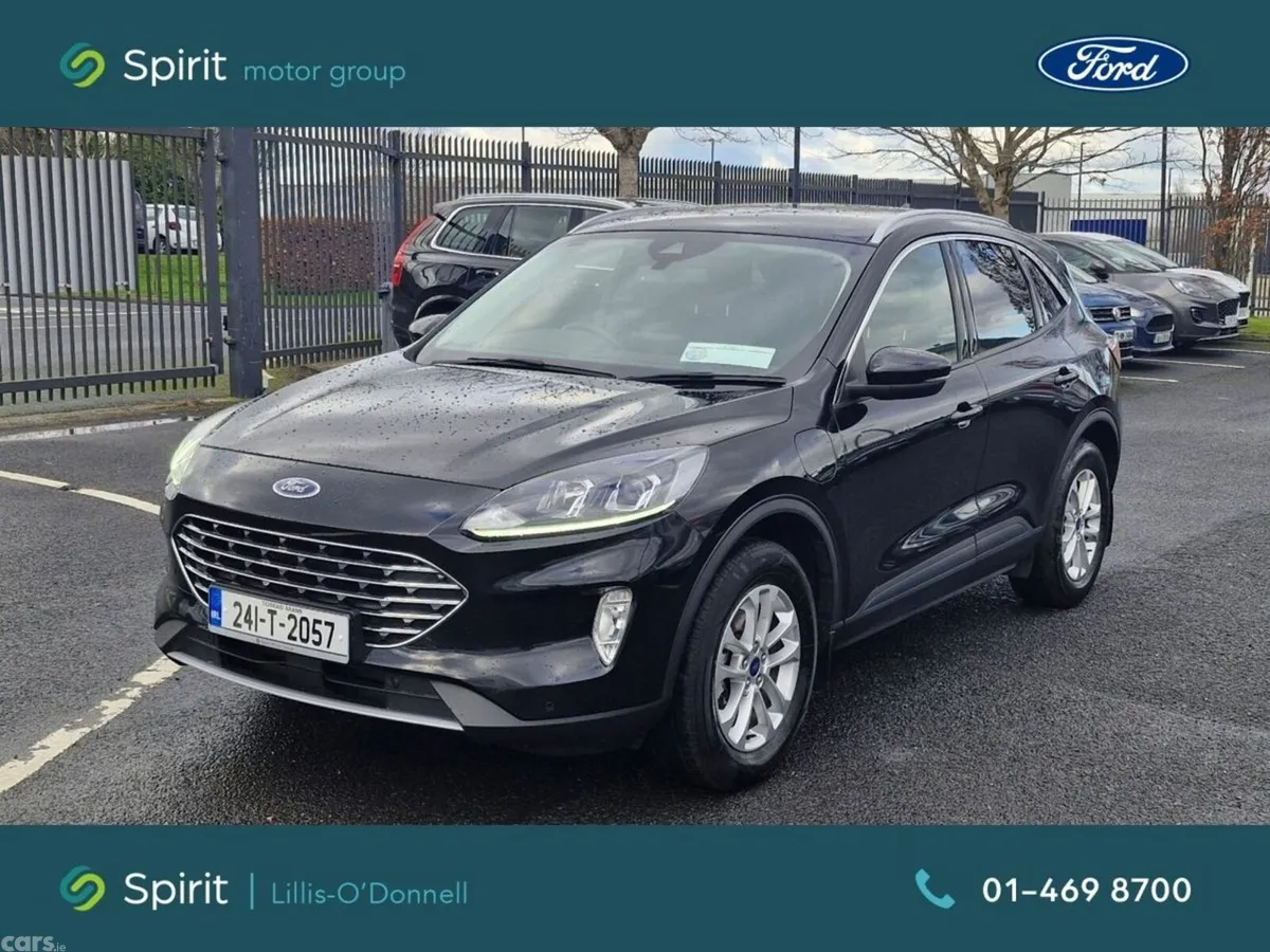 Ford Kuga SUV, Petrol Plug-in Hybrid, 2024, Black