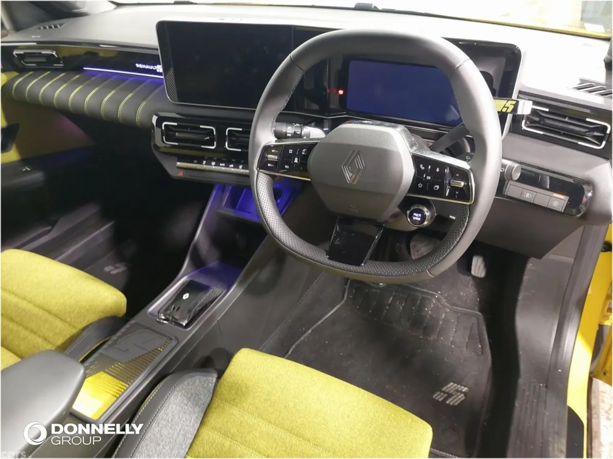 Renault 5 Hatchback, Electric, 2026, Yellow