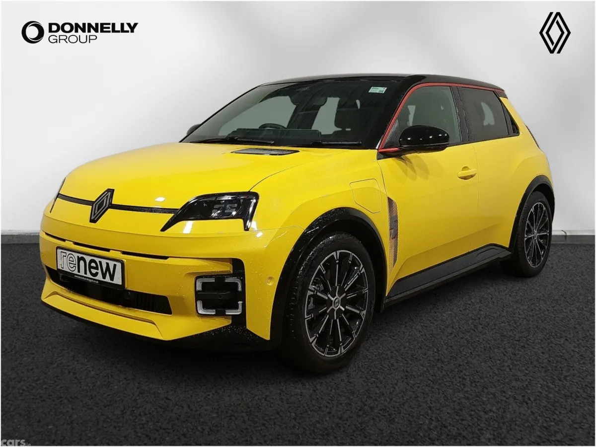 Renault 5 Hatchback, Electric, 2026, Yellow
