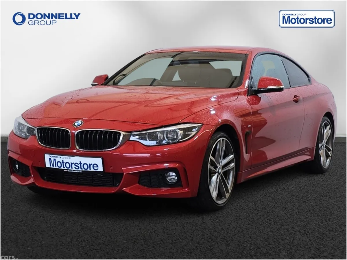 BMW 4-Series Coupe, Diesel, 2019, Red