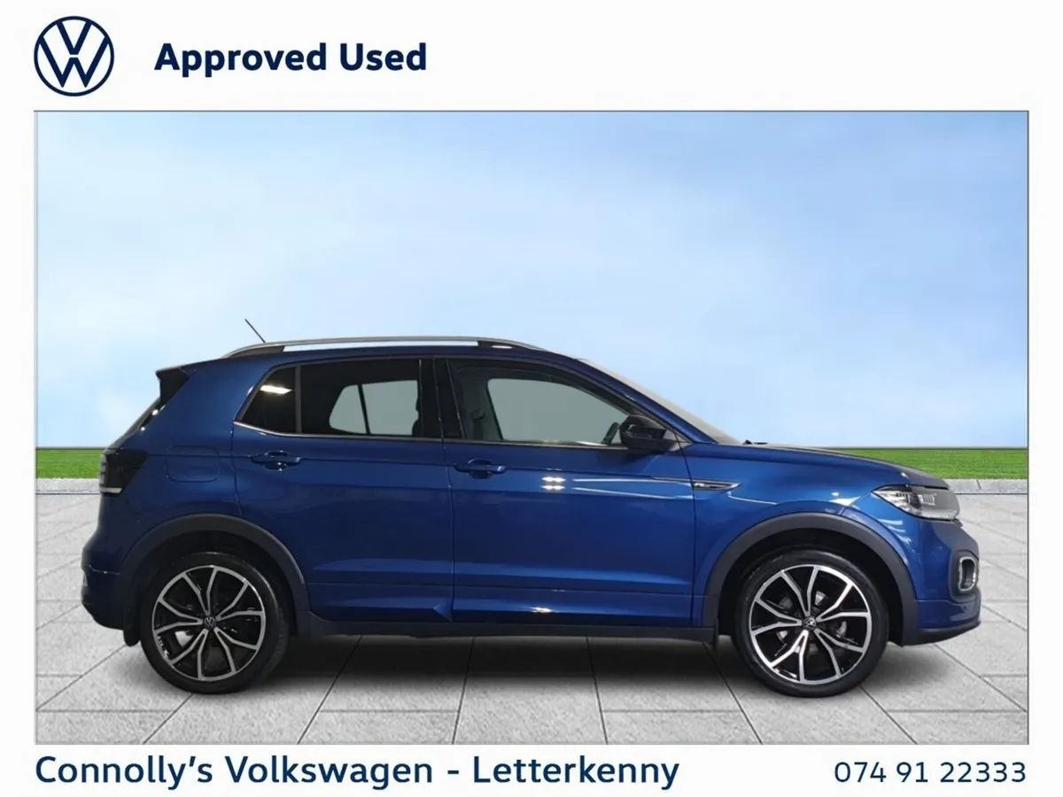 Volkswagen T-Cross SUV, Petrol, 2023, Blue