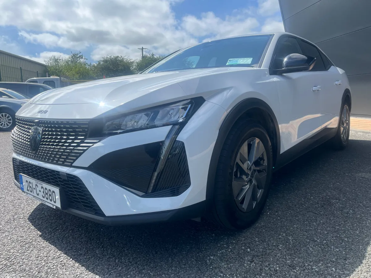 Peugeot 408 Hatchback, Petrol Hybrid, 2026, White