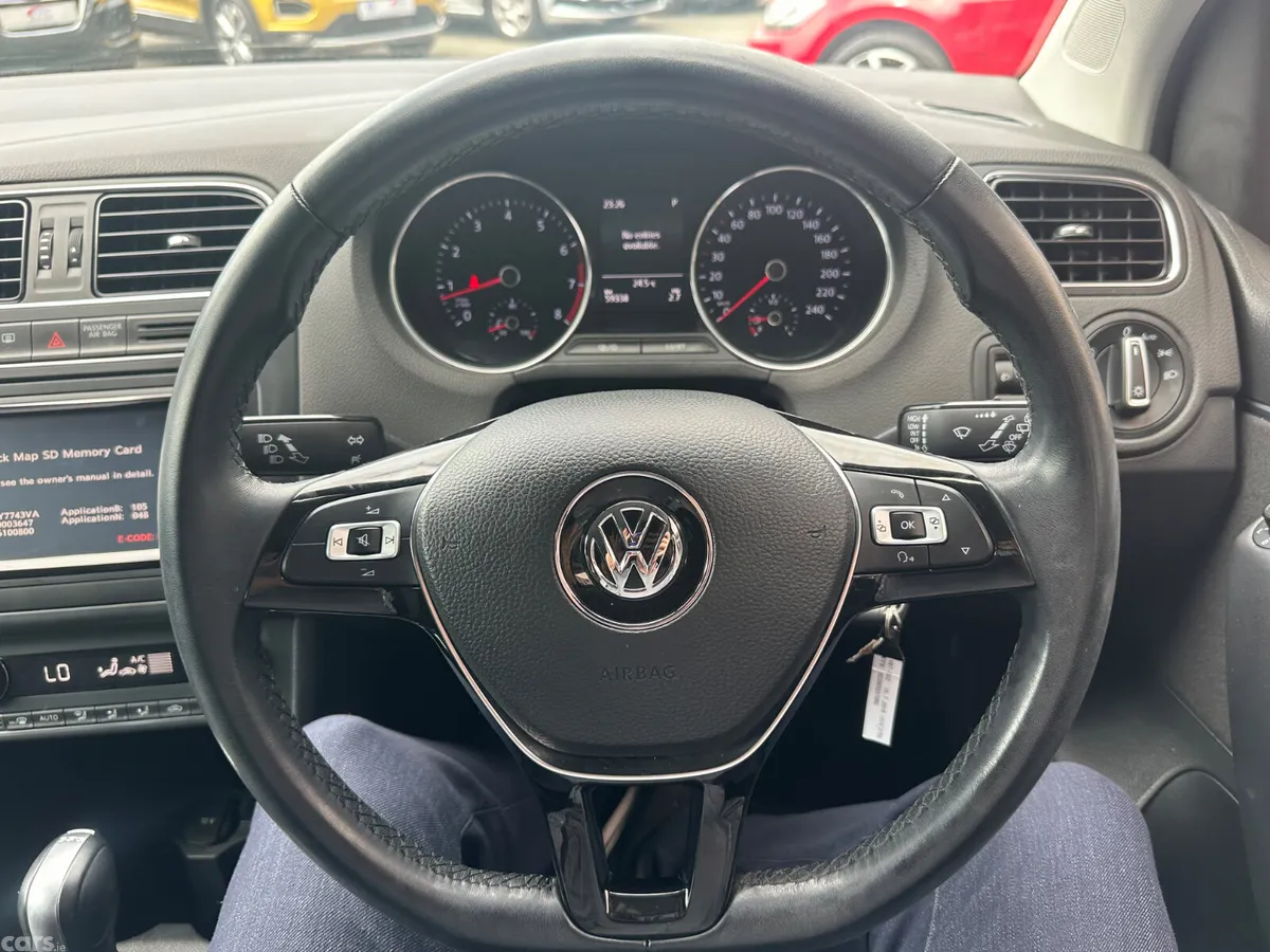 Volkswagen Polo Hatchback, Petrol, 2016, Black