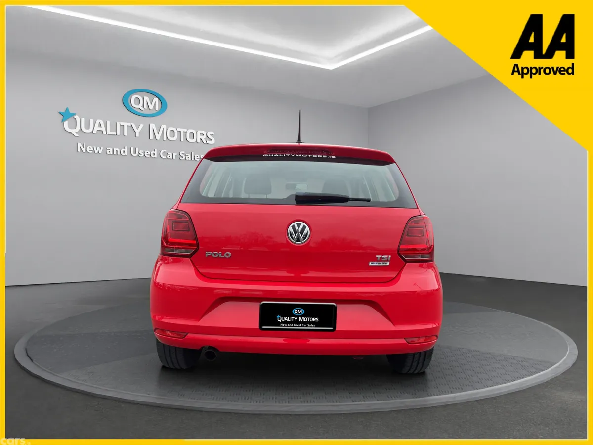 Volkswagen Polo Hatchback, Petrol, 2016, Red