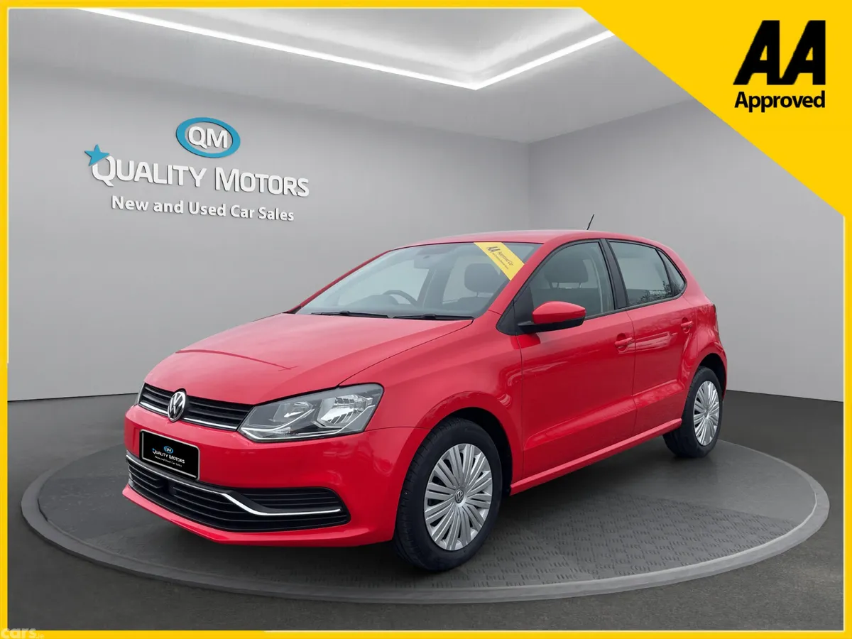 Volkswagen Polo Hatchback, Petrol, 2016, Red