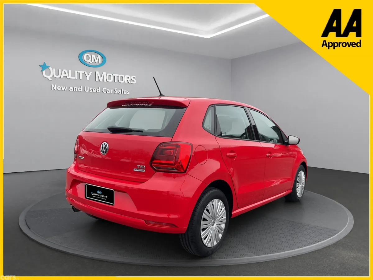 Volkswagen Polo Hatchback, Petrol, 2016, Red