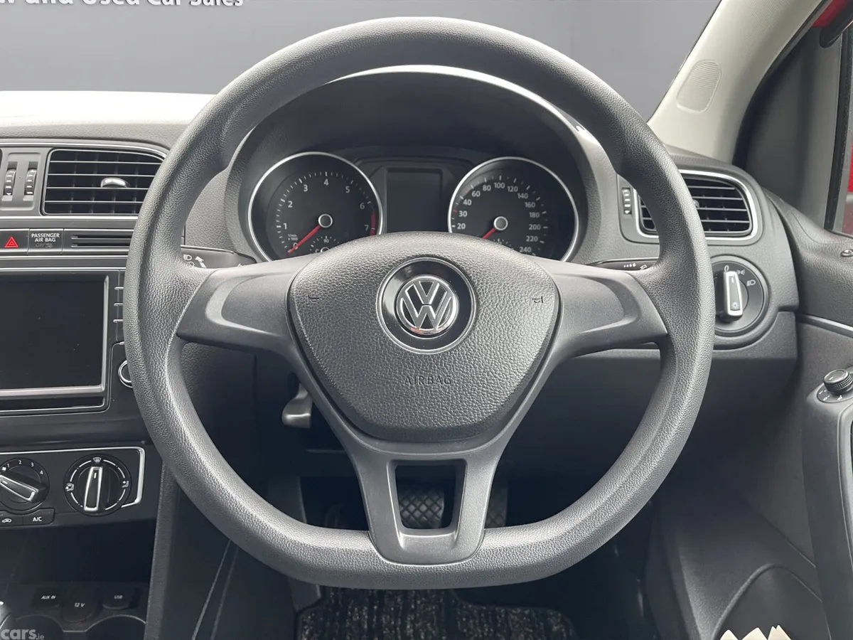 Volkswagen Polo Hatchback, Petrol, 2016, Red