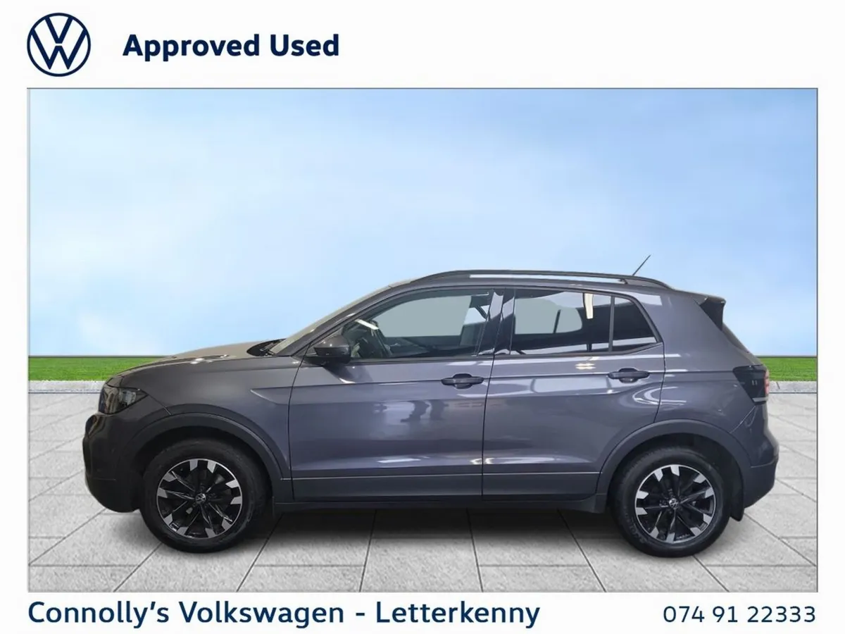 Volkswagen T-Cross Estate, Petrol, 2023, Grey