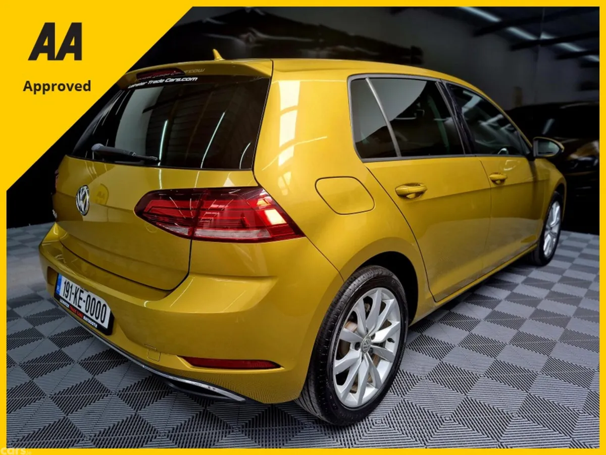 Volkswagen Golf Hatchback, Petrol, 2019, Gold