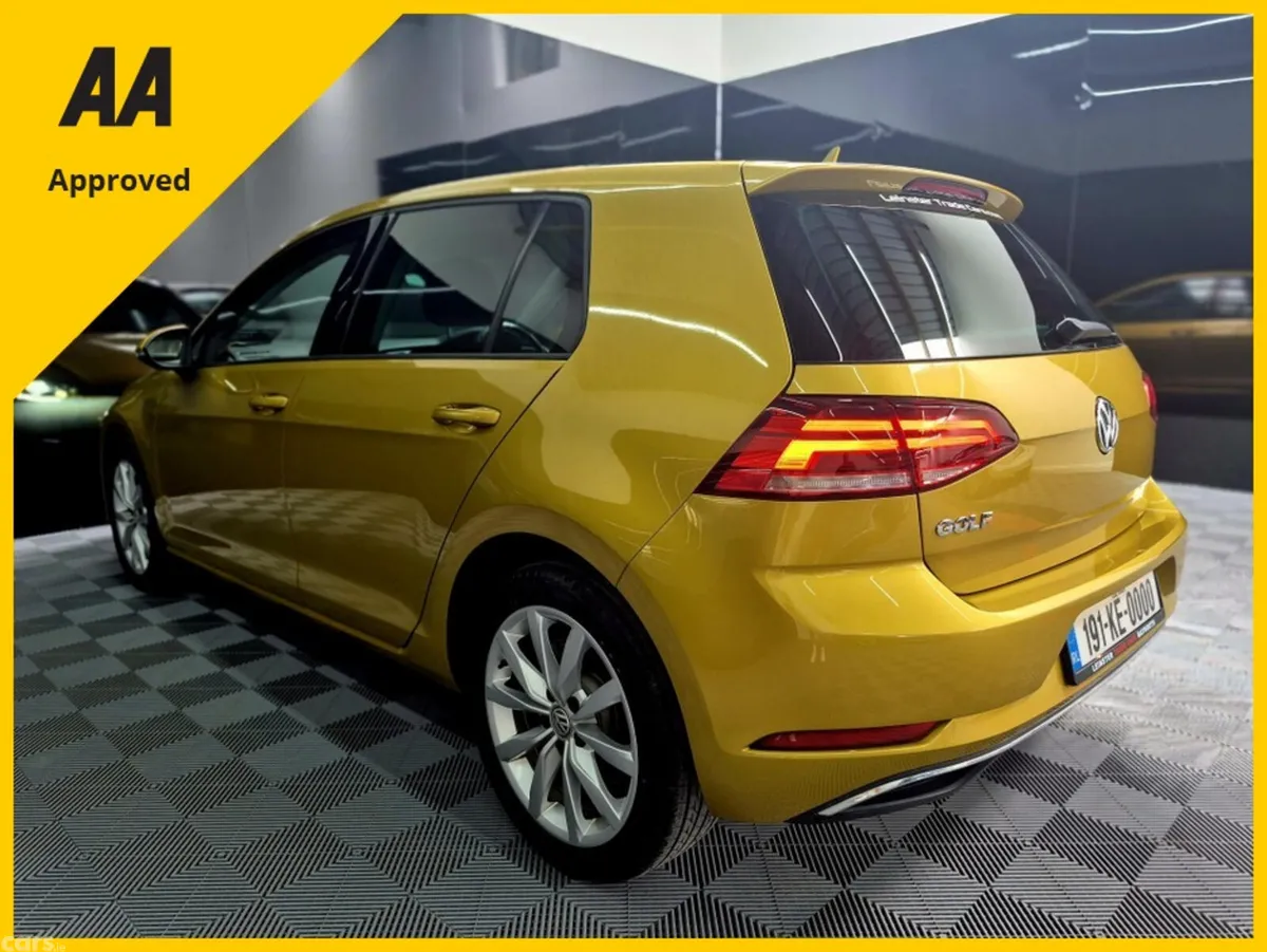 Volkswagen Golf Hatchback, Petrol, 2019, Gold