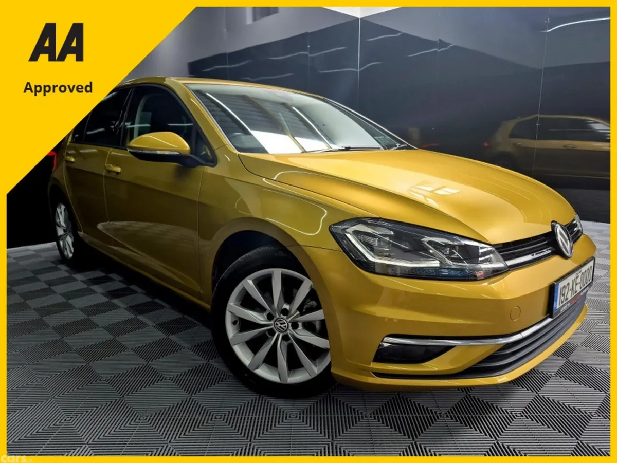 Volkswagen Golf Hatchback, Petrol, 2019, Gold